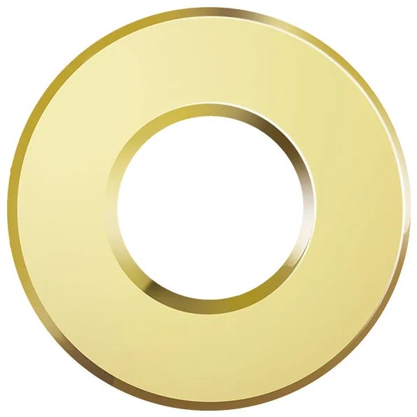 Bell 11374 FireStay Duo Fixed Bezels Brass