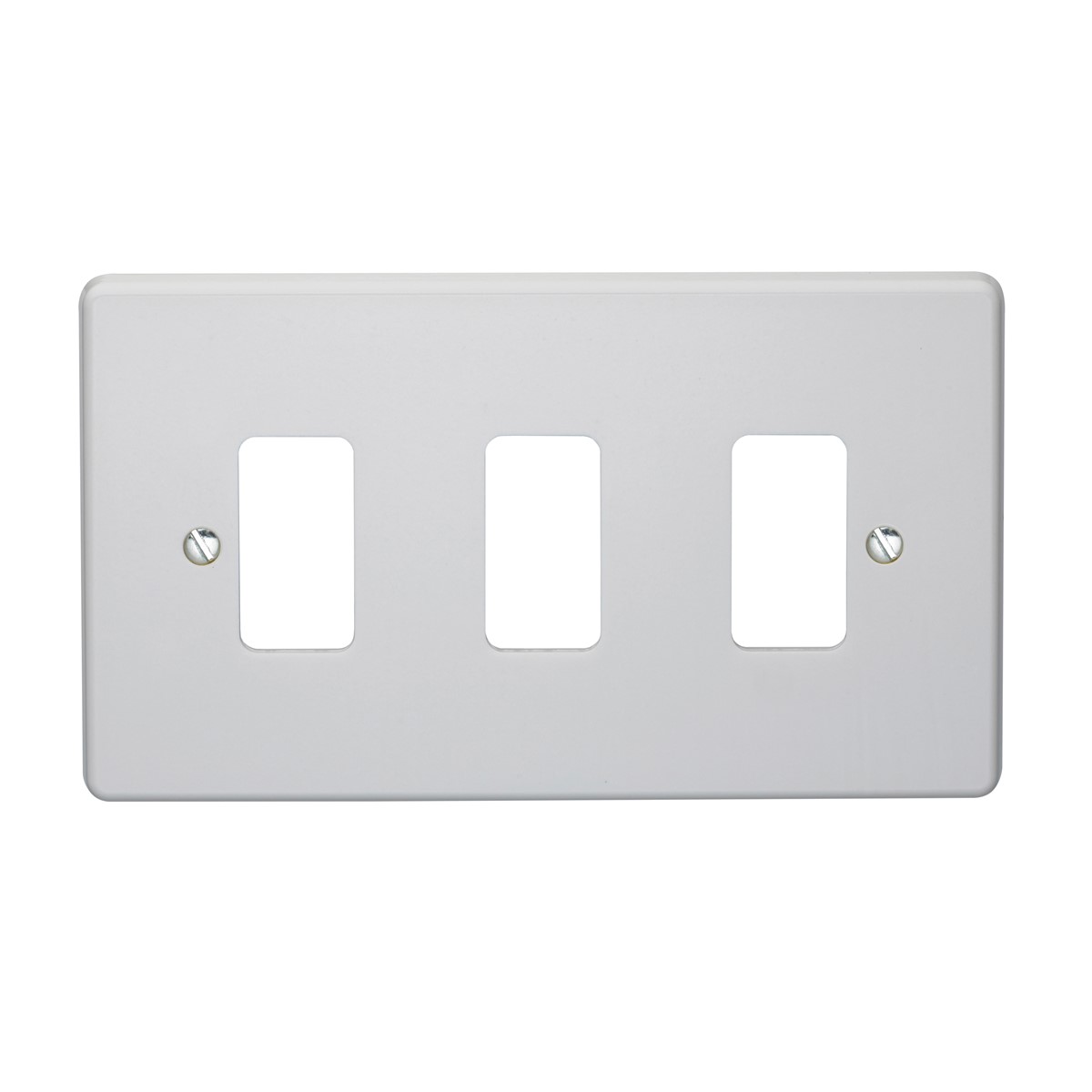 Crabtree 5573 Grid Front Plate 3 Gang