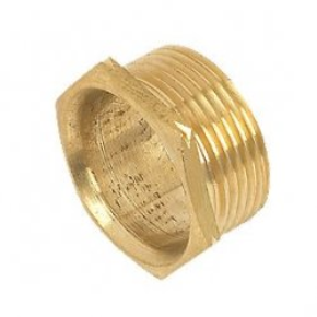 50MM MALE BRASS BUSH SHORT REACH (2