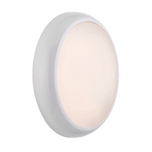 Saxby 95539 HeroPRO LED Bulkhead CCT Tri Wattage - White
