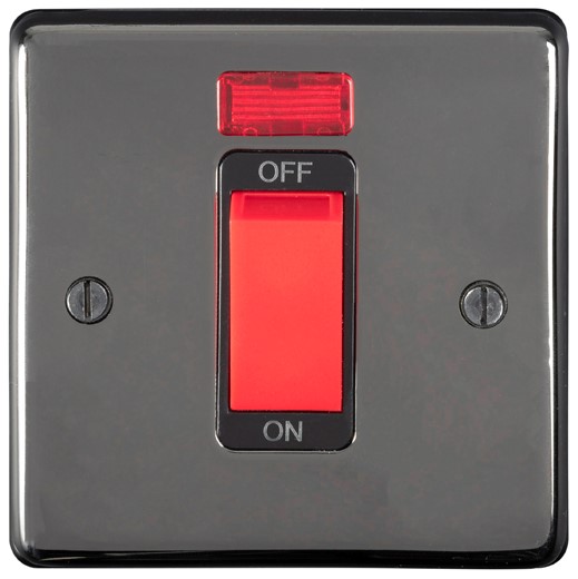 Eurolite BN45ASWNSB Switch with LED 45A Black Nickel