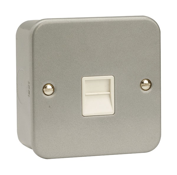 Click Metal Clad CL120 Master Telephone Outlet