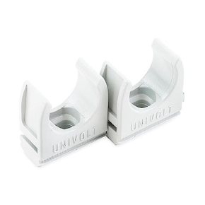 UniVolt CL25WH Clip 25mm White