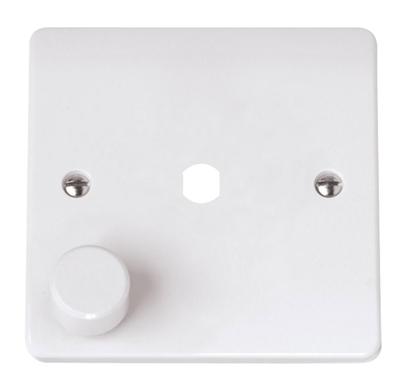 Click CMA145PL 1 Gang Dimmer Plate with 1 Aperture