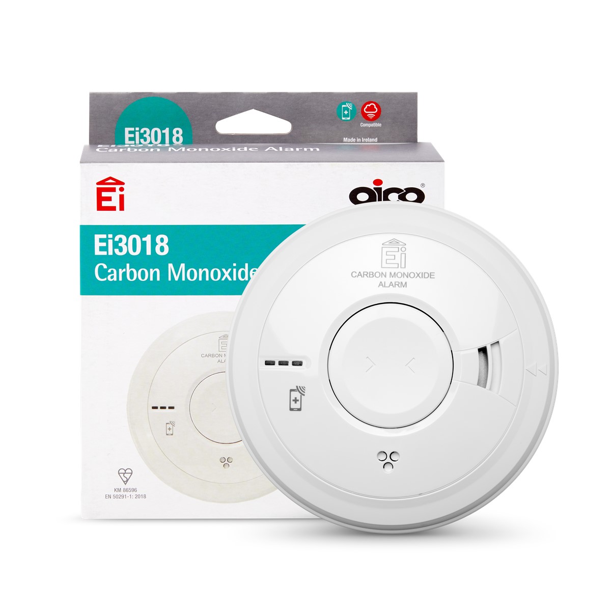 Aico Ei3018 Carbon Monoxide Alarm Audio Link+