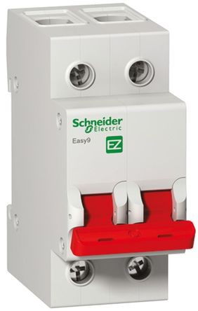 Schneider EZ9S16291 Easy9 Switch Disconnector - 2P - 100A