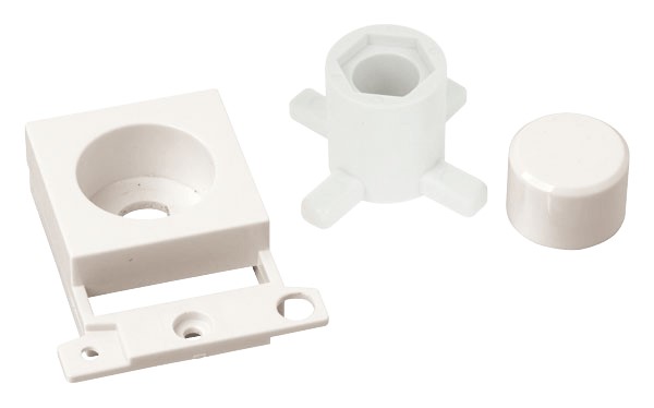 Click MD150PW Mounting Kit for Dimmer Module Polar White