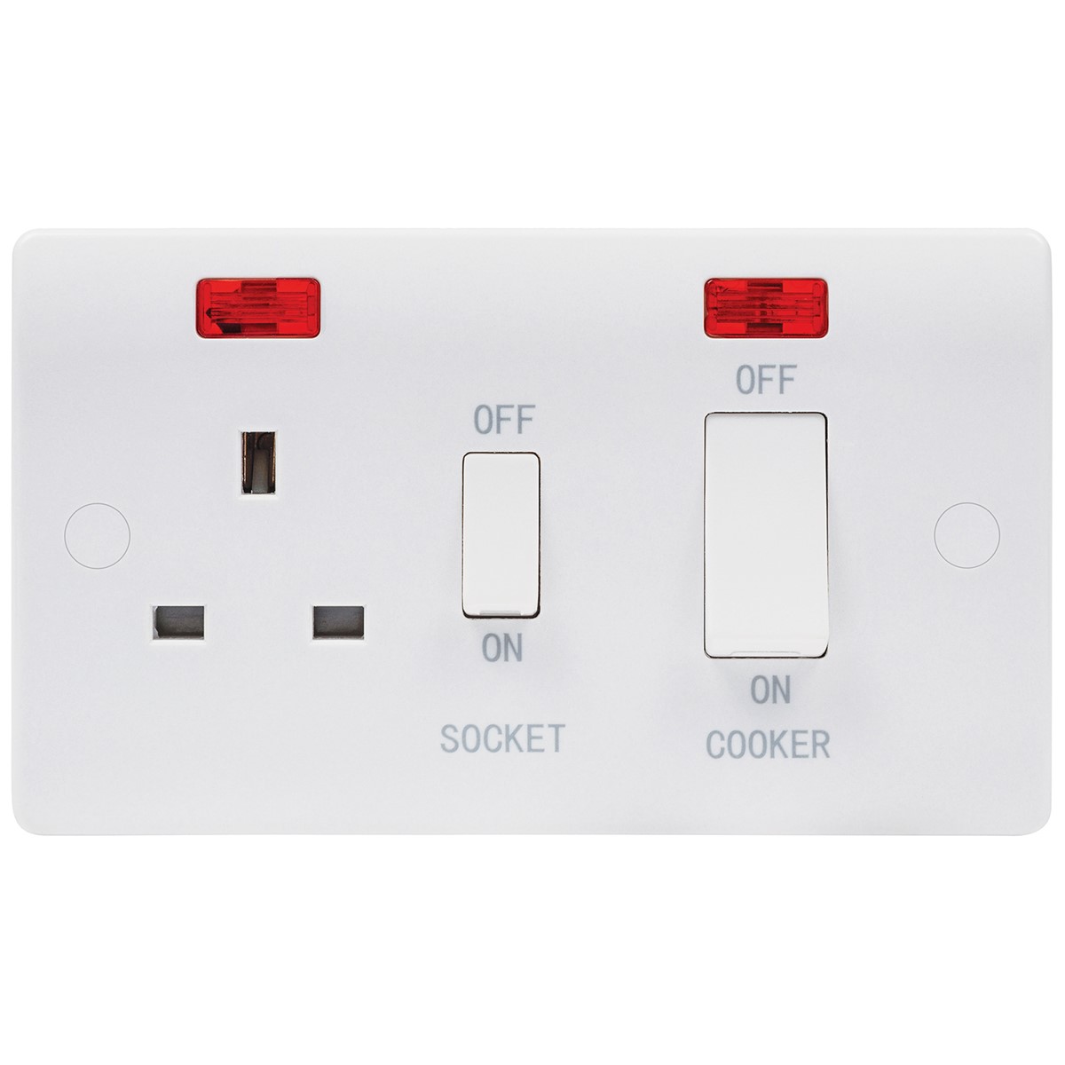 Niglon NCC45DPN Median 45A Cooker Control Unit LEDs White