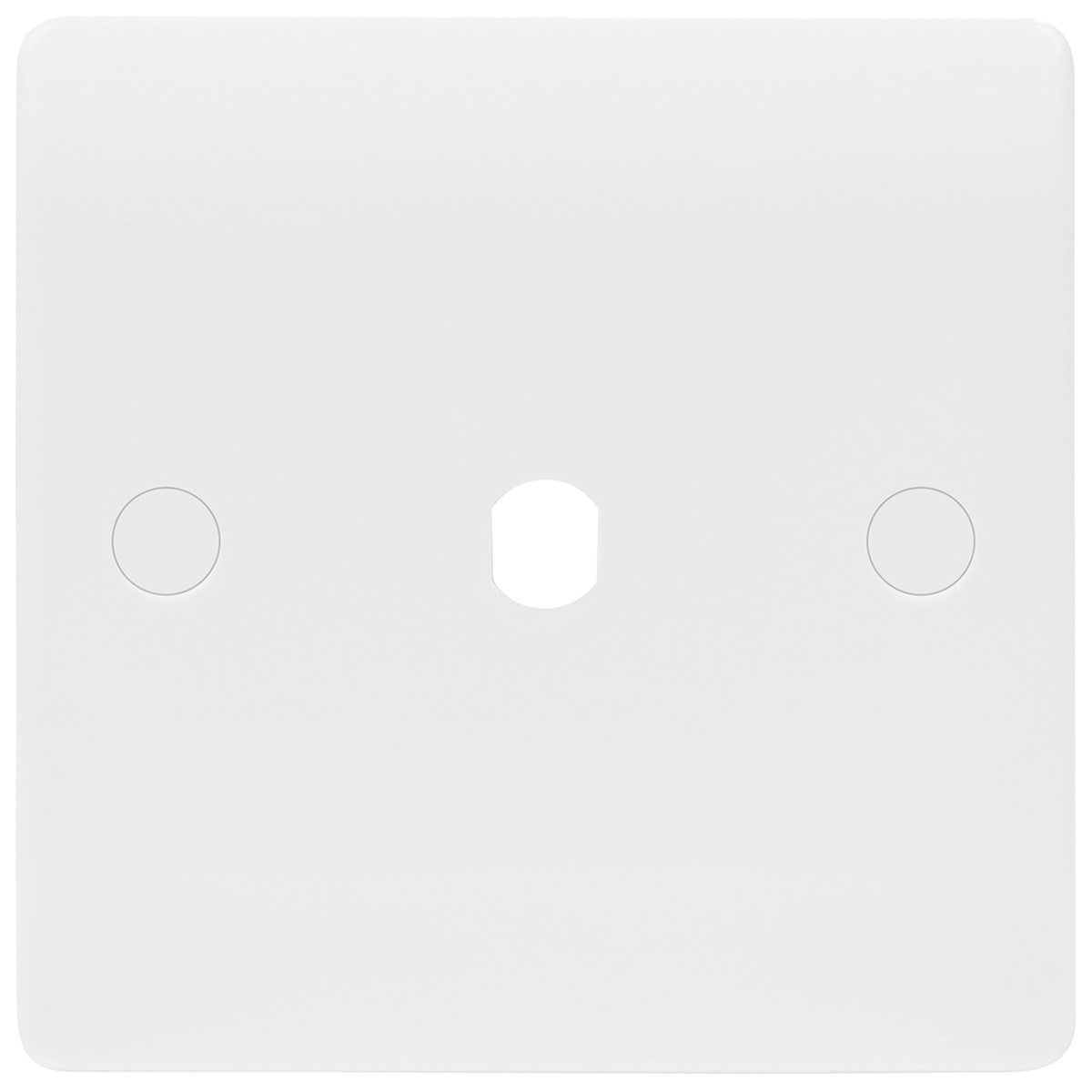 Niglon NDP1 Median Dimmer Plate with Knob White