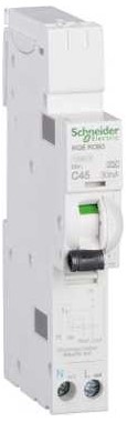 Schneider SEE145C03 RCBO Type C Plug In - 45A