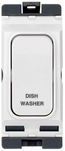 Hager WMGSDP2/DW Sollysta Grid Module 1 Way DP Dishwasher