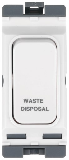 Hager WMGSDP2/WD Sollysta Grid Module 1 Way DP Waste Disposal