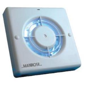 Manrose XF100H 4 Inch Extractor Fan with Humidstat